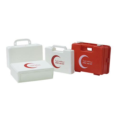 plastic first aid box